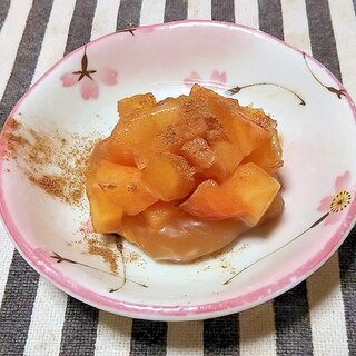 ピーナッツクリーム＆クリチ♡柿のせリッツ